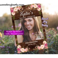 Blush photo booth frame,Floral Bridal Shower photo booth frame,Floral Baby shower photo booth frame,34w Blush photo booth frame,Floral Bridal Shower photo booth frame,Floral Baby shower photo booth frame,34w